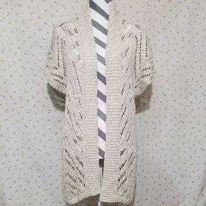 Tommy Bahama Crochet Cardigan